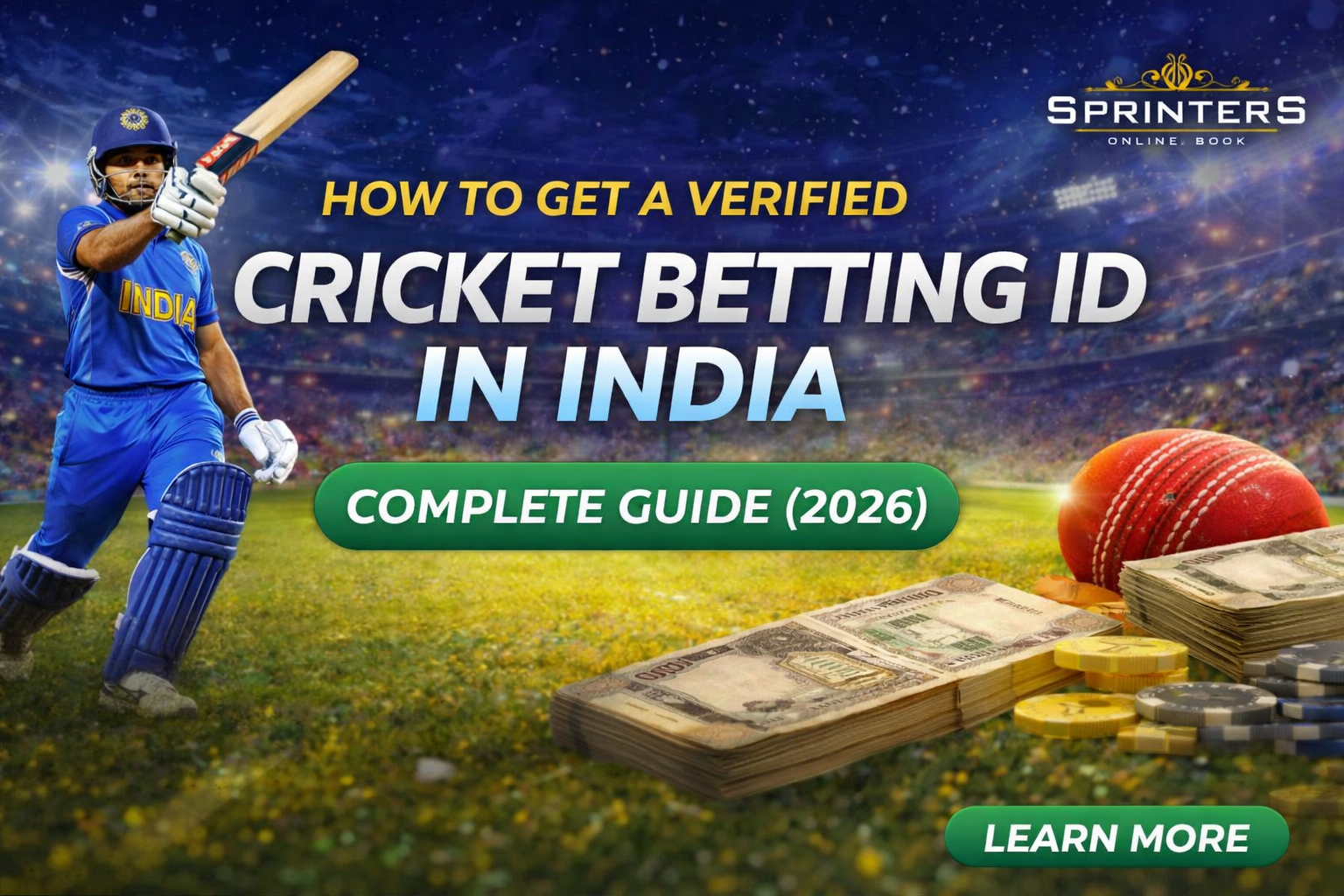 How to Get Cricket Betting ID in India – Verified Cricket Betting ID Guide