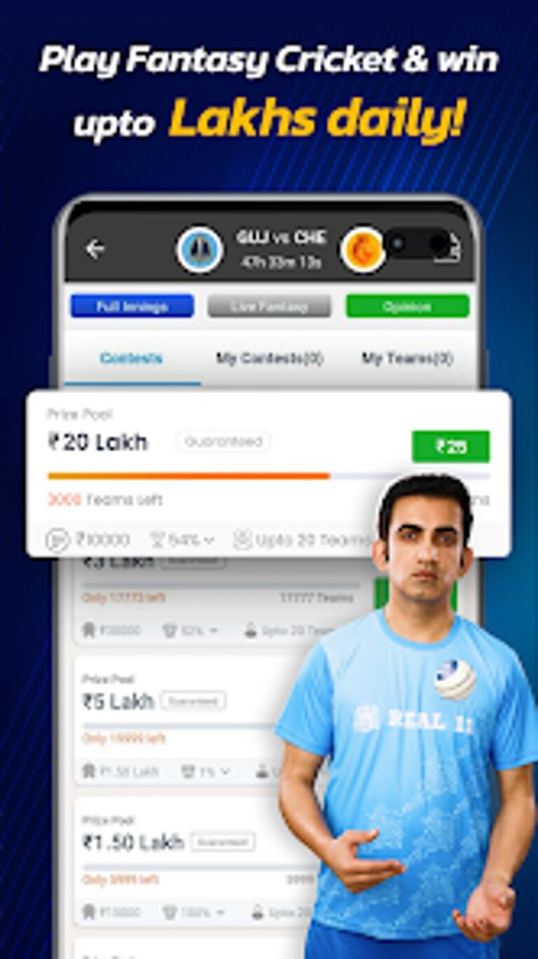 best online fantasy cricket app real money IPL 2026